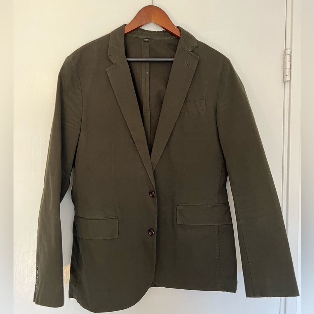 J. Crew Blazar in Army Green